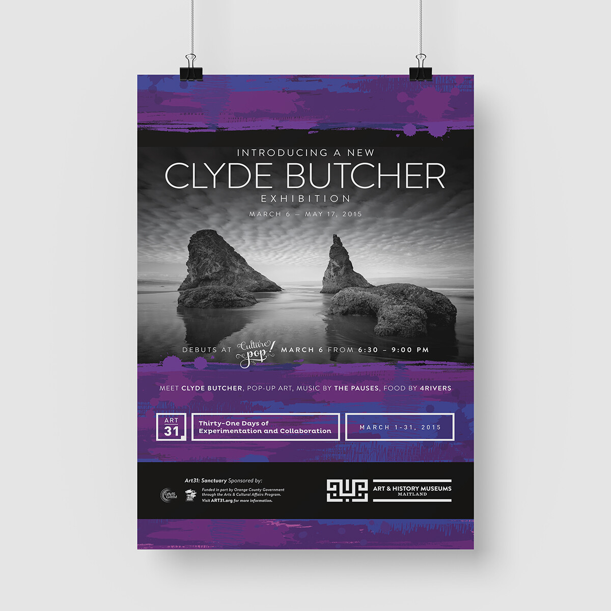 Art31 poster mockup by marketing agency REMIXED