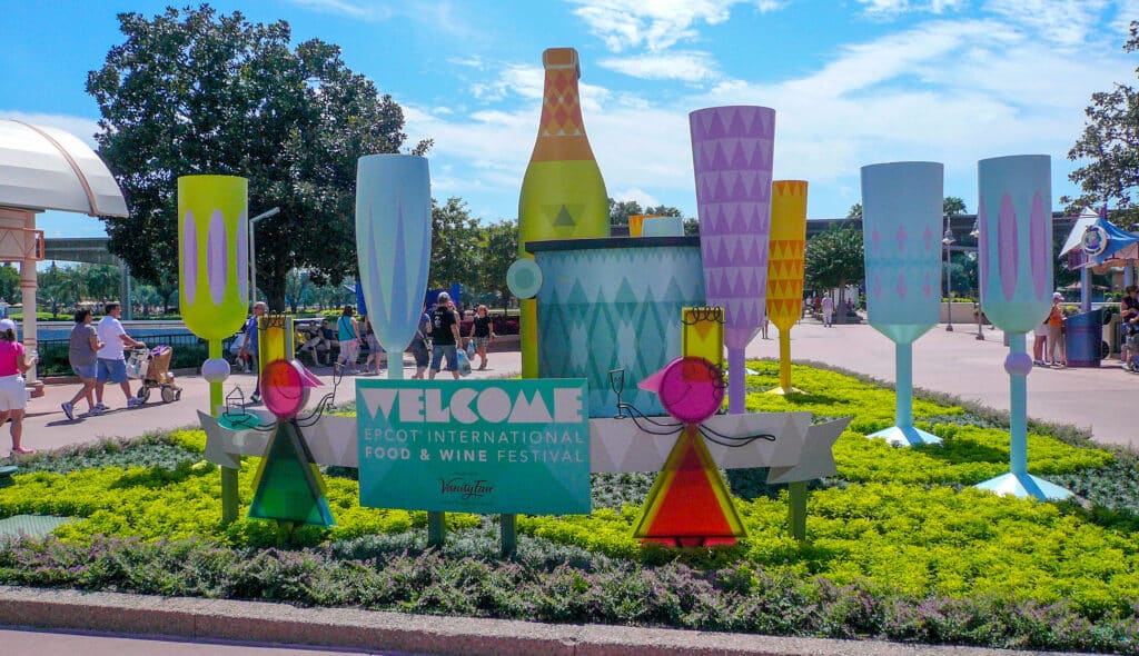 Epcot 2009 Food and Wine Festival Signage
