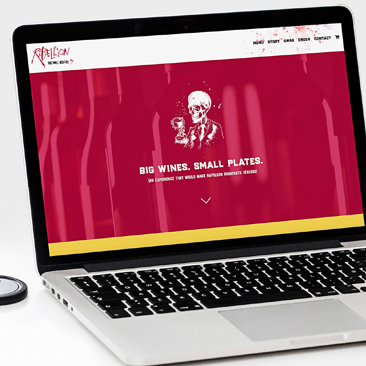 Rebellion Wine Bar -Website