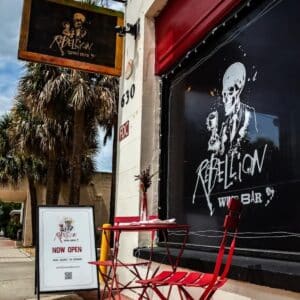 Rebellion Wine Bar Branding