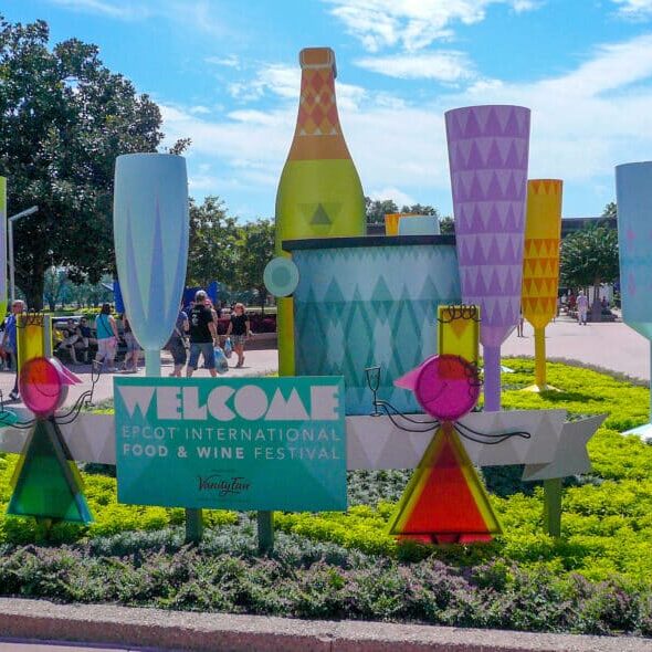 Epcot 2009 Food and Wine Festival Signage