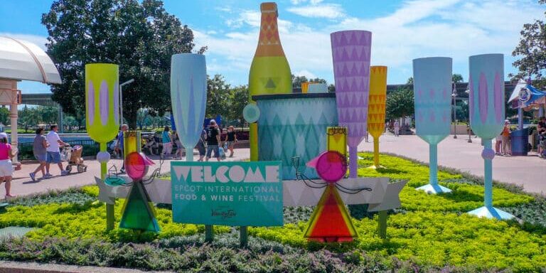 Epcot 2009 Food and Wine Festival Signage