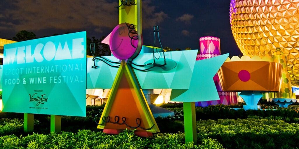 Food and Wine Festival Signage and Logo Design