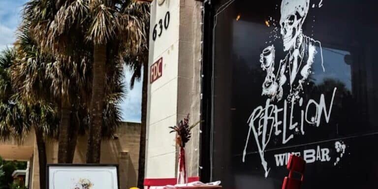 Rebellion Wine Bar Branding