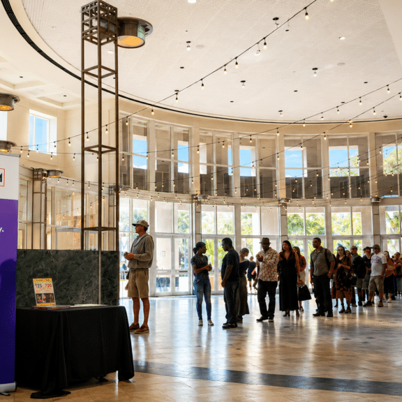 the film slam lobby