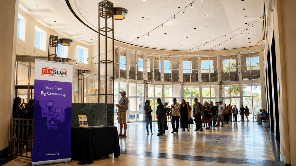 the film slam lobby